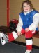 hokejové začátky - Zuzi 3 roky